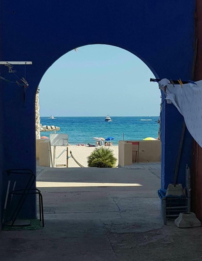 Autentica Vivienda De Pescadores En Primerisima Linea De Playa Ла-Віла-Джойоза Екстер'єр фото