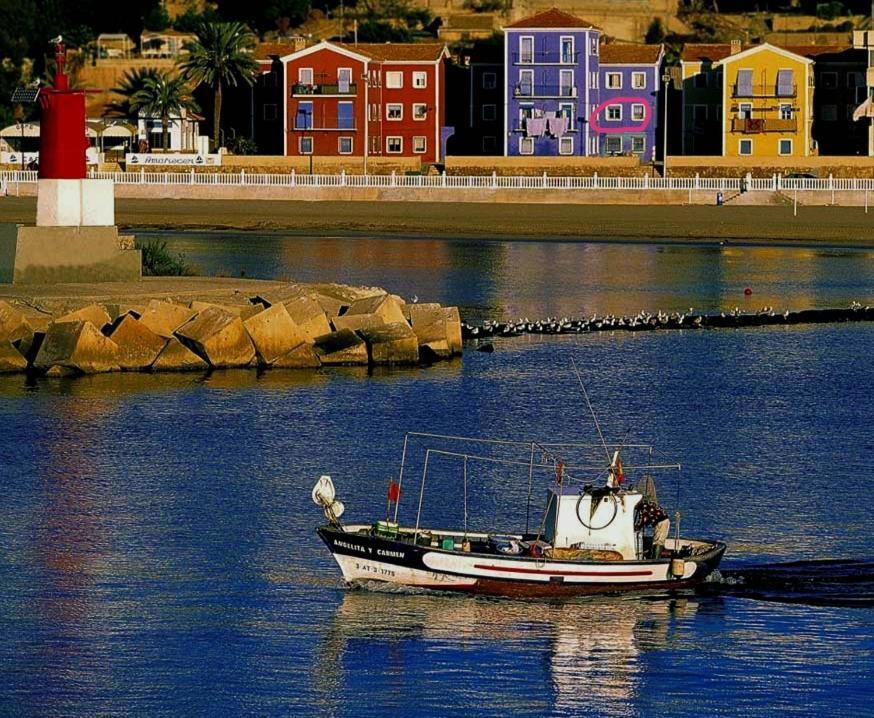 Autentica Vivienda De Pescadores En Primerisima Linea De Playa Ла-Віла-Джойоза Екстер'єр фото